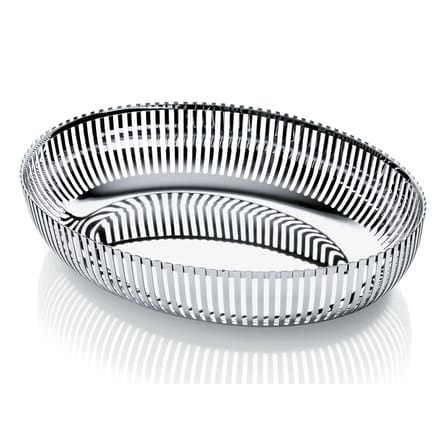 Corbeille PCH06 par Pierre Charpin métal / Ovale 26x20 cm - Alessi