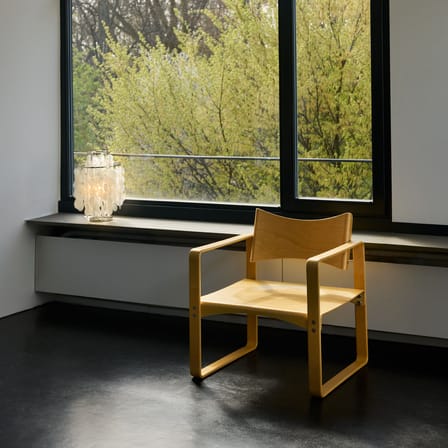 Fauteuil Series 270 F bois jaune / Verner Panton (1965) - Verpan