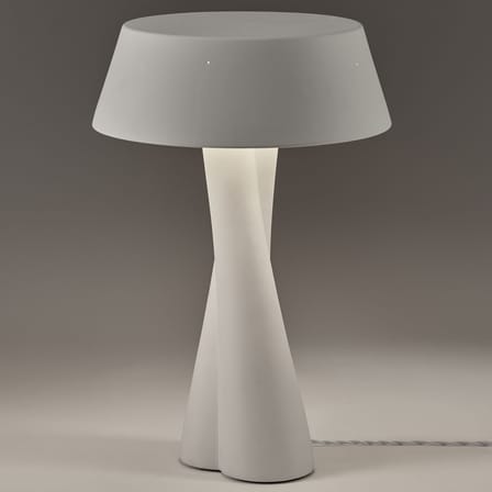 Lampe de table Paulina 04 céramique blanc / Grès - Ø 33 x H 51,5 cm - Serax