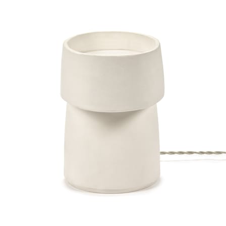 Lampe de table Romé céramique blanc / H 23,5 cm - Serax