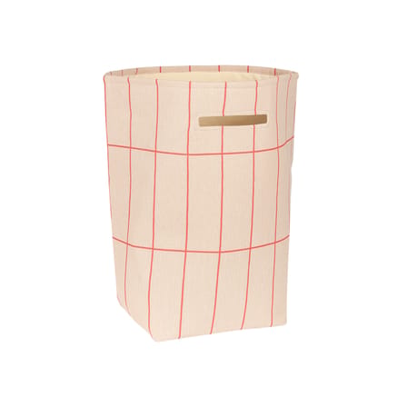 Panier Vibes tissu rose / H 56 cm - NOBODINOZ