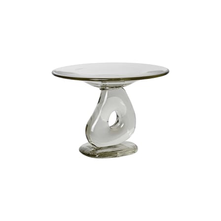 Centre de table Damo verre transparent / Plat de présentation - Ø 30 x H 22.5 cm - Ferm Living