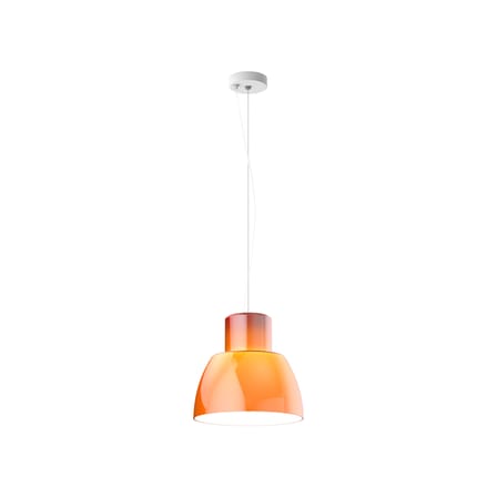 Suspension Lorosae verre orange / Ø 30 cm - Álvaro Siza, 1999 - Nemo