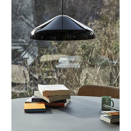 Suspension Pao Small métal noir / Ø 23cm - Hay