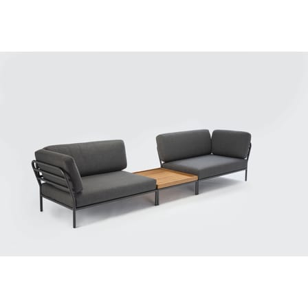 Table basse Level bois naturel / 81 x 81 cm - Bambou - Houe