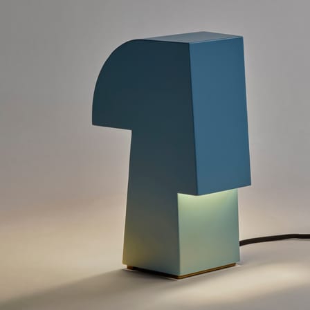 Nizou Table lamp metal blue - Serax