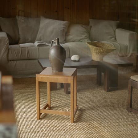 Tabouret Stool 01 bois naturel - Frama 