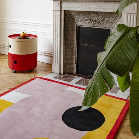 Tapis Blooming Flowers / 180 x 120 cm - Laine tuftée main - COLORTHERAPIS