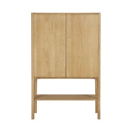 Vaisselier PI bois naturel / L 110 x H 170 cm - Ethnicraft