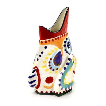 Vase Sicily 4 keramik bunt / 25 x 16 x H 35,5 cm - Handbemalt - Serax