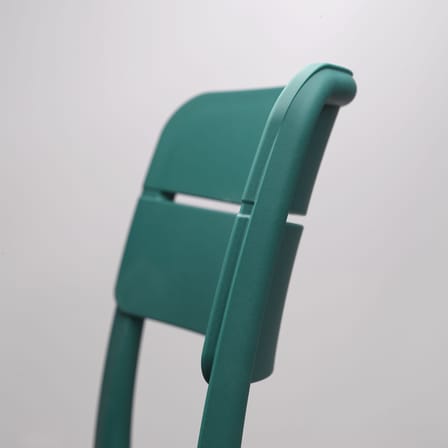 Chaise empilable Cassia Bistrot bleu - NARDI