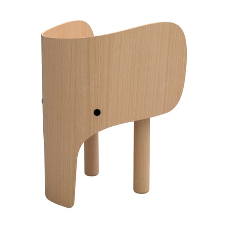 Chaise enfant Elephant bois naturel - EO