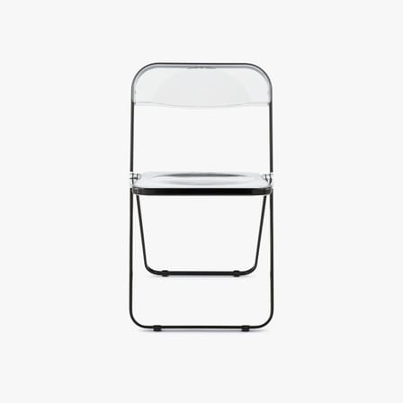 Chaise pliante Plia plastique transparent / Giancarlo Piretti, 1967 - ANONIMA CASTELLI