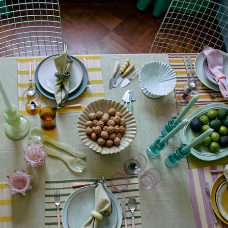 Set de 3 couteaux à fromage  plastique jaune - HK LIVING