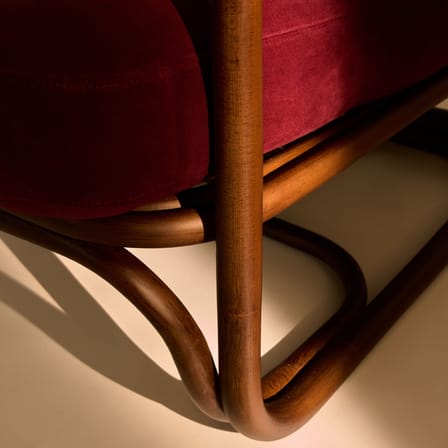 Fauteuil rembourré Tria / Réédition 1973 - Gubi