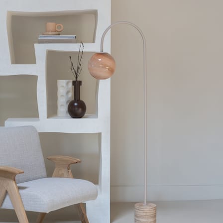 Tivoli Floor lamp stone beige - It's about Romi
