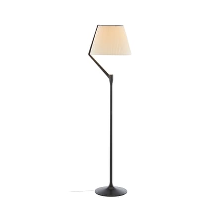 Lampadaire Angelo Stone LED  / H 173 cm - Tissu plisssé - Kartell