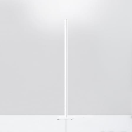 Lampadaire Ilio Mini LED métal blanc / Bluetooth - H 175 cm - Artemide