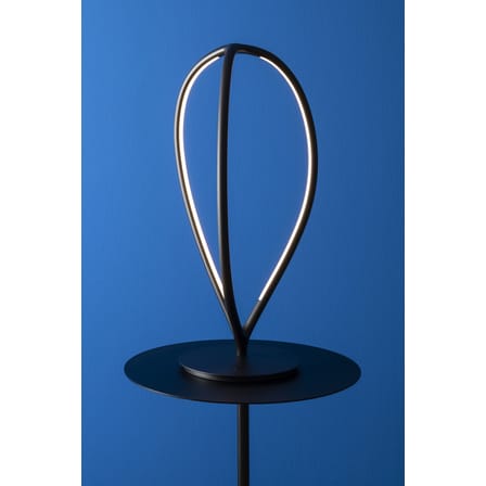 Lampe de table Arrival LED métal noir / Aluminium - H 66 cm - Artemide