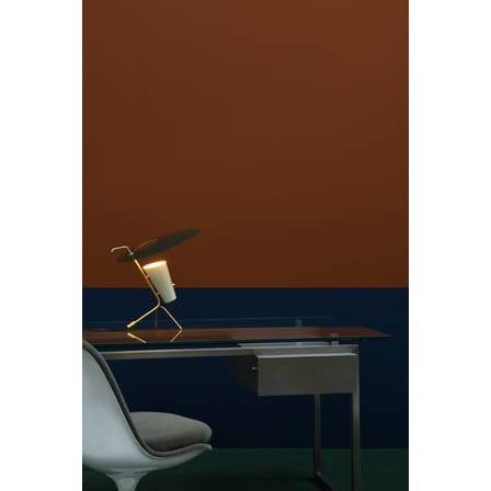 Lampe de table G24 métal vert / Réédition 1953, Pierre Guariche - H42 cm - SAMMODE STUDIO