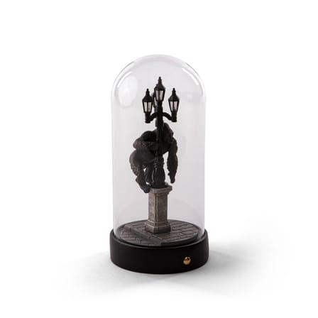 Lampe de table My Little Kong LED verre transparent / Ø 11 x H 22 cm - Seletti