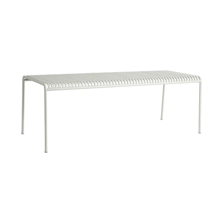 Palissade Rectangular table metal grey / 220 x 90 cm - Hay