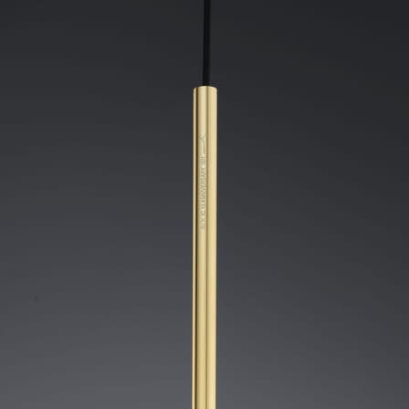 Suspension IC S2 10 Anniversary verre or / Or 24K - Edition numérotée & signée - Flos