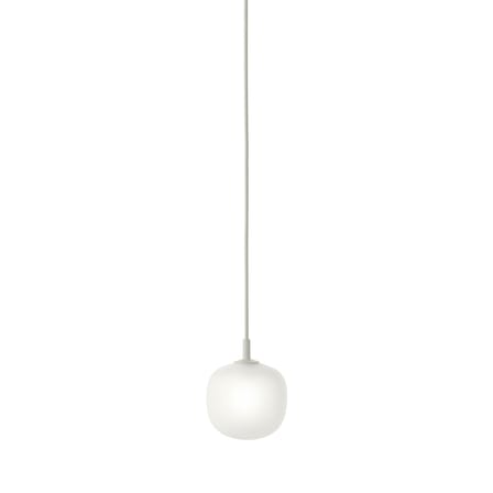 Suspension Rime verre blanc / Ø 12 - soufflé bouche - Muuto