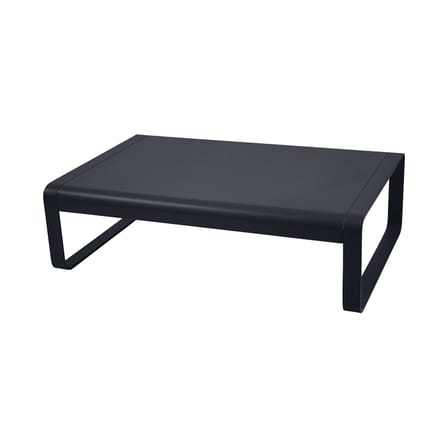 Table basse Bellevie métal gris noir / Aluminium - 103 x 75 cm - Fermob