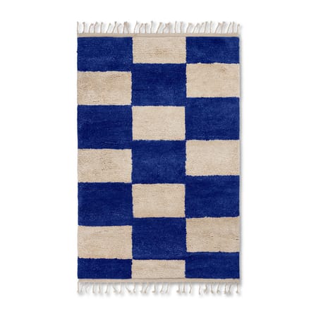 Tapis Mara Large  bleu / 180 x 120 cm - Ferm Living