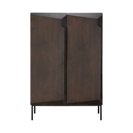 Armoire Stairs bois marron / L 100 x H 150 cm - Ethnicraft