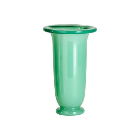Vase Empire Large verre vert / Ø 16 x H 25 cm - Hay