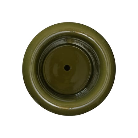 Vaso per fiori Rollo Small ceramica verde / Ø 31 x H 36 cm - Ferm Living