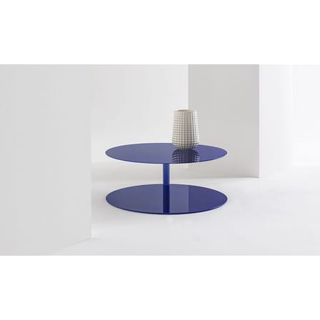 Table basse Gong Lux métal multicolore Ø 73,5 x H 28 cm/ Modèle d'exposition - Cappellini
