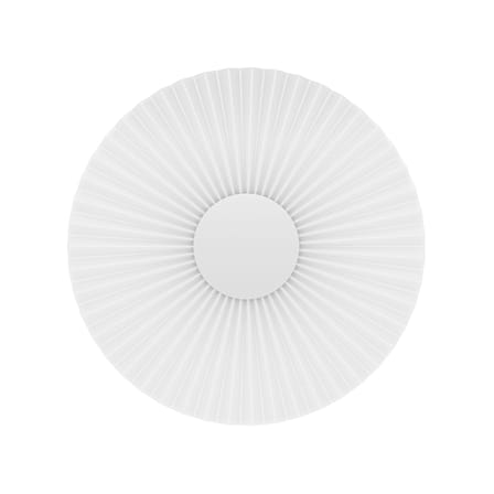 Applique Carmen LED tissu blanc /Ø 50 cm - Hartô