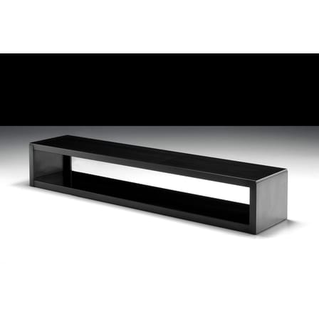 Console basse Low Rack métal noir / 210 x 45 x H 35 cm - Zeus