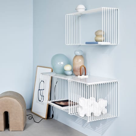 Etagère Panton Wire Single Cube / 34.8 x H 34.8 x P 34.8 cm - Verner Panton, 1971 - MONTANA