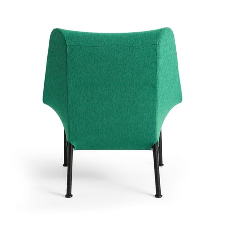 Fauteuil lounge O2 tissu vert - Hay