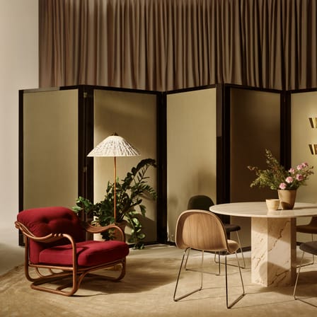 Fauteuil rembourré Tria / Réédition 1973 - Gubi