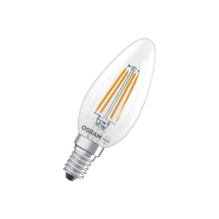 Lampadina LED E14 Flamme vetro trasparente Trasparente / 5,9W (= 60W) - Bianco caldo - Osram