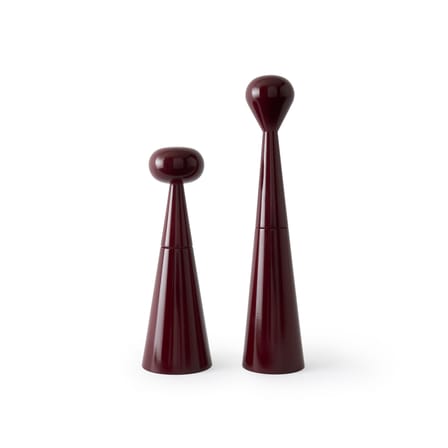Gewürzmühle Mill Tall holz rot / H 33 cm - Tom Dixon