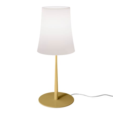 Lampada da tavolo Birdie Easy Large materiale plastico giallo / H 62 cm - Foscarini