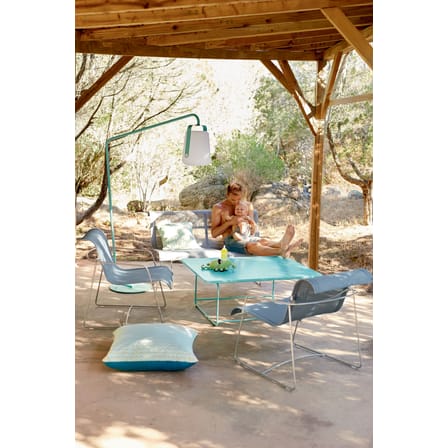 Accessoire  métal vert / Pied déporté pour lampes Balad - H 190 cm - Fermob