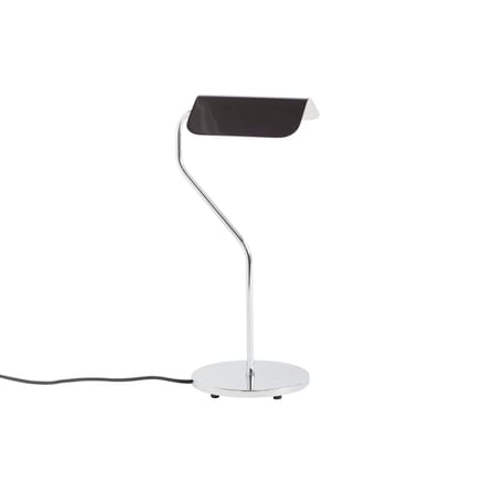 Lampe de table Apex métal noir / Orientable - Pied courbé - Hay