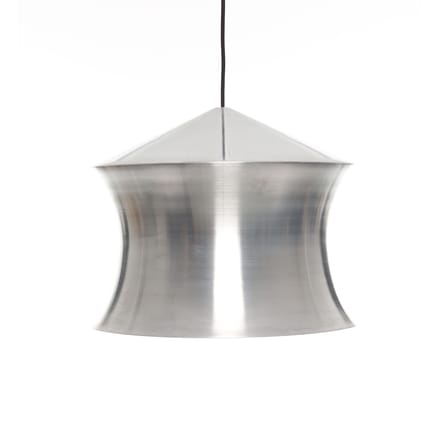 Pendelleuchte Unbeaten Waist LED metall silber / Ø 41,2 x H 33 cm - Tom Dixon