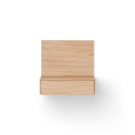 Table de chevet murale Tana bois naturel / Tiroir - L 41,9 x P 32,2 cm - NEW WORKS