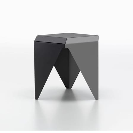 Tavolino Prismatic 1 metallo grigio / Isamu Noguchi, 1957 / 41 x 41 x H 37,5 cm - Vitra