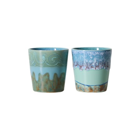 Tazzina da caffè 70s ceramics Van Gogh ceramica blu / Set di 2 - 23 cl - HK LIVING