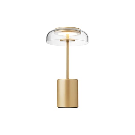 Blossi LED Wireless rechargeable outdoor lamp plastic material gold / H 26 cm - NUURA