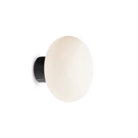 Applique salle de bains Karl-Johan Bathroom verre blanc / IP44 - Base marbre - NEW WORKS